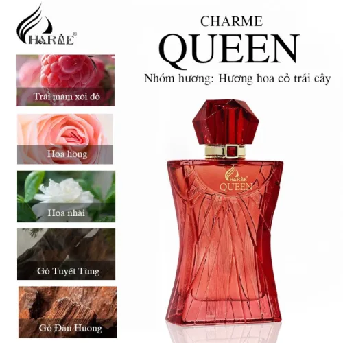 Nước Hoa Charme Queen Mùi Nữ Phiên Bản Mới 100ml