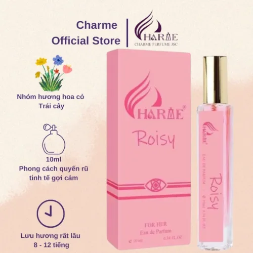 Nước Hoa Charme Roisy Mùi Nữ Mini 10ml