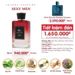 Nước Hoa Nam Charme Sexy Men 100ml Phiên Bản Mới - Hương Thơm Cuốn Hút Lịch Lãm