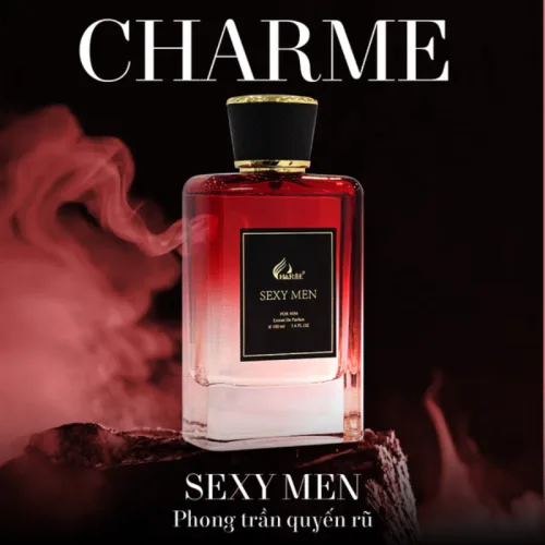 Nước Hoa Nam Charme Sexy Men 100ml Phiên Bản Mới - Hương Thơm Cuốn Hút Lịch Lãm