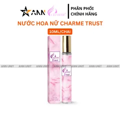 Nước Hoa Nữ Charme Trust 10ml Mini - Hương Thơm Tươi Ngọt Nữ Tính
