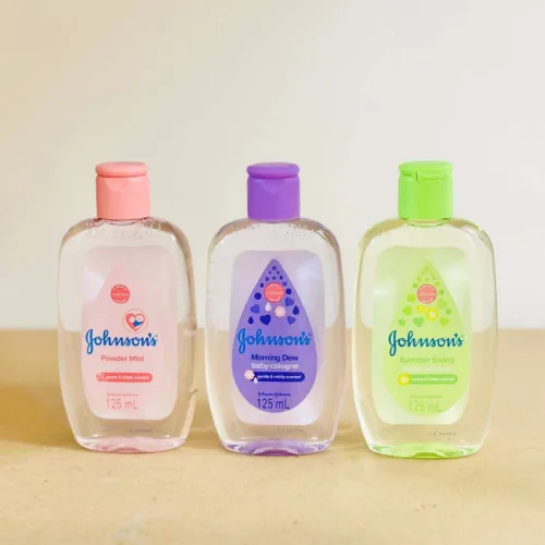 Nước Hoa Em Bé Johnsons Morning Dew Baby Cologne Màu Tím 125ml Hương Thơm Nhẹ Nhàng Thoang Thoảng