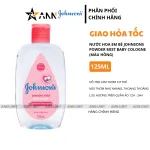 Nước Hoa Em Bé Johnsons Powder Mist Baby Cologne Màu Hồng 125ml Hương Thơm Nhẹ Nhàng Thoang Thoảng