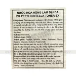 Nước Hoa Hồng Dr.Pepti Centella Toner Hàn Quốc 180ml