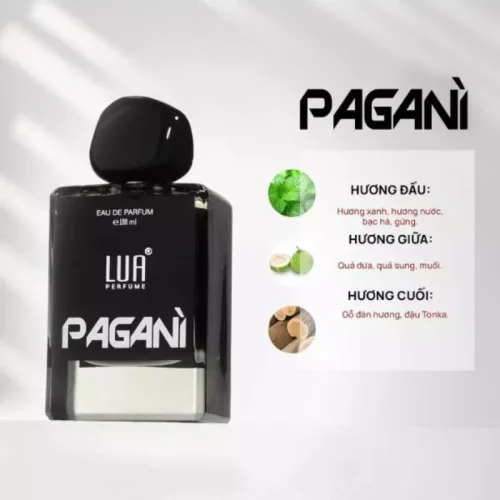 Nước Hoa Lua Nam Pagani 100ml - Hương Thơm Tươi Mát Hiện Đại