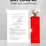 Nước Hoa Luxury Dubai Luxury Sexy Màu Đỏ Mùi Nữ 50ml