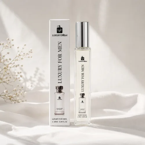 Nước Hoa Luxury Dubai Màu Trắng Mùi Nam 10ml - Hương Thơm Tươi Mát Sang Trọng