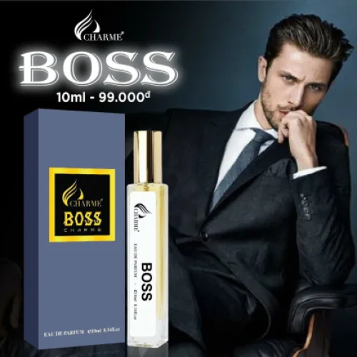 Nước Hoa Nam Charme Boss Mini 10ml