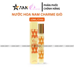 Nước Hoa Nam Charme Giò 10ml Phiên Bản Mới - Hương Thơm Hiện Đại Sang Trọng
