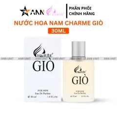 Nước Hoa Nam Charme Giò 30ml - Hương Thơm Cuốn Hút Sang Trọng