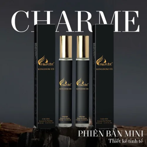 Nước Hoa Nam Charme Kingdom Ex 10ml Mùi Thơm Lịch Lãm Sang Trọng
