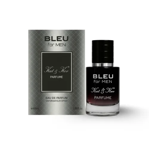 Nước Hoa Nam Kat Kev Parfume Bleu For Men 40ml - Hương Thơm Mạnh Mẽ Cuốn Hút