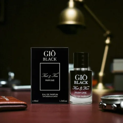 Nước Hoa Nam Kat Kev Parfume Giò Black 40ml - Mùi Thơm Nam Tính Cuốn Hút