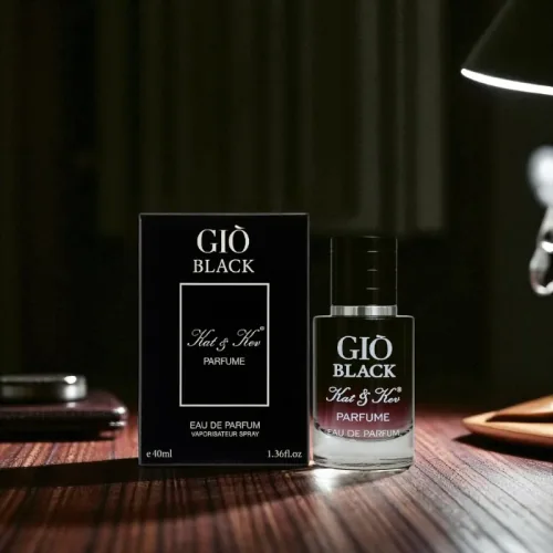 Nước Hoa Nam Kat Kev Parfume Giò Black 40ml - Mùi Thơm Nam Tính Cuốn Hút
