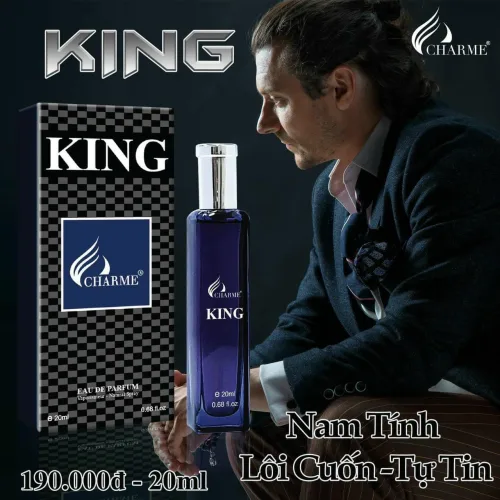 Nước Hoa Nam Charme King Mini 20ml