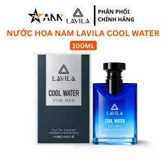 Nước Hoa Nam Lavila Cool Water For Men 100ml - Nước Hoa Lavila Hương Thơm Lịch Lãm Sang Trọng