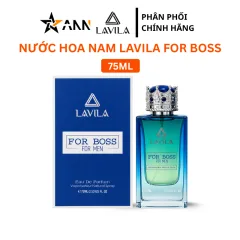 Nước Hoa Nam Lavila For Boss For Men 75ml - Nước Hoa Lavila Hương Thơm Cuốn Hút
