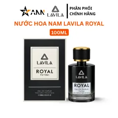 Nước Hoa Nam Lavila Royal For Men 100ml - Nước Hoa Lavila Hương Thơm Sang Trọng