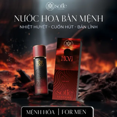 Nước Hoa Nam Phong Thủy Mệnh Hỏa Sotie Perfume 20ml - Mùi Thơm Bản Lĩnh Nhiệt Huyết