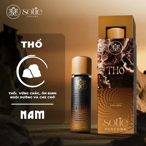 Nước Hoa Nam Phong Thủy Mệnh Thổ Sotie Perfume 20ml - Mùi Thơm Ấm Sang Trọng