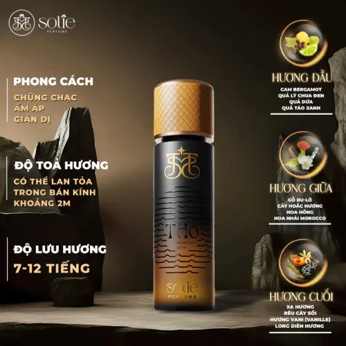 Nước Hoa Nam Phong Thủy Mệnh Thổ Sotie Perfume 20ml - Mùi Thơm Ấm Sang Trọng