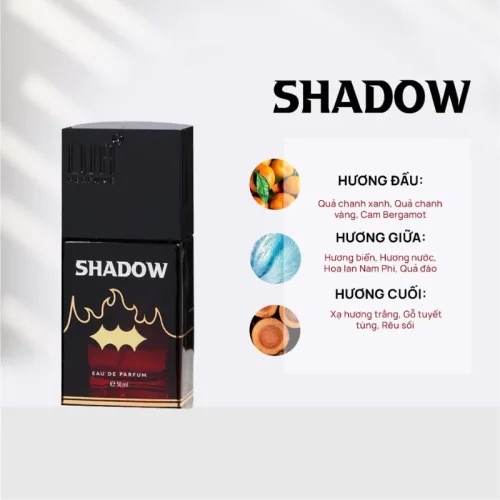 Nước Hoa Nam Shadow 50ml Lua Perfume Phiên Bản Mới
