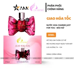 Nước Hoa Nữ Charme Just For You 30ml Hương Thơm Ngọt Ngào Tươi Mát