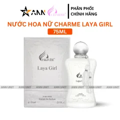 Nước Hoa Nữ Charme Laya Girl 75ml - Hương Thơm Nữ Tính Sang Trọng