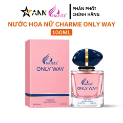 Nước Hoa Nữ Charme Only Way For Hẻ 100ml - Nước Hoa Charne Hương Thơm Nữ Tính Thanh Lịch