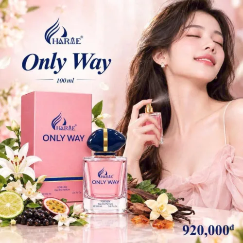 Nước Hoa Nữ Charme Only Way For Hẻ 100ml - Nước Hoa Charne Hương Thơm Nữ Tính Thanh Lịch
