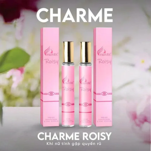 Nước Hoa Nữ Charme Roisy Chai Tròn 10ml - Hương Thơm Nhẹ Thanh Lịch