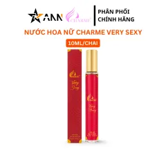Nước Hoa Nữ Charme Very Sexy Chai Tròn 10ml - Hương Thơm Ngọt Ngào Quyến Rũ