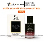 Nước Hoa Nữ Kat Kev Parfume Sì Yellow 40ml - Hương Thơm Nữ Tính Quyến Rũ