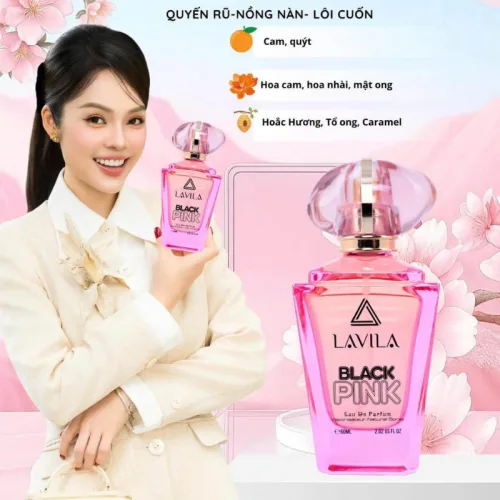 Nước Hoa Nữ Lavila Black Pink 60ml - Nước Hoa Lavila Hương Thơm Ngọt Ngào