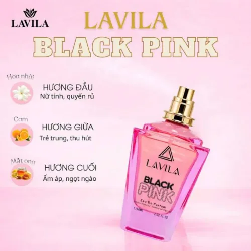 Nước Hoa Nữ Lavila Black Pink 60ml - Nước Hoa Lavila Hương Thơm Ngọt Ngào