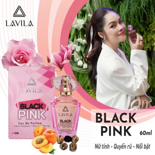 Nước Hoa Nữ Lavila Black Pink 60ml - Nước Hoa Lavila Hương Thơm Ngọt Ngào