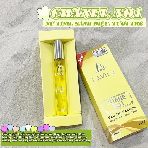 Nước Hoa Nữ Lavila Chane No1 Mini 15ml