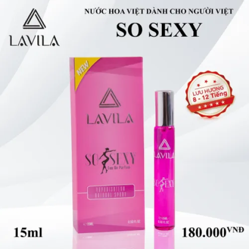 Nước Hoa Nữ Lavila So Sexy Mini 15ml