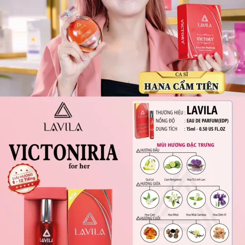 Nước Hoa Nữ Lavila Victoniria Mini 15ml