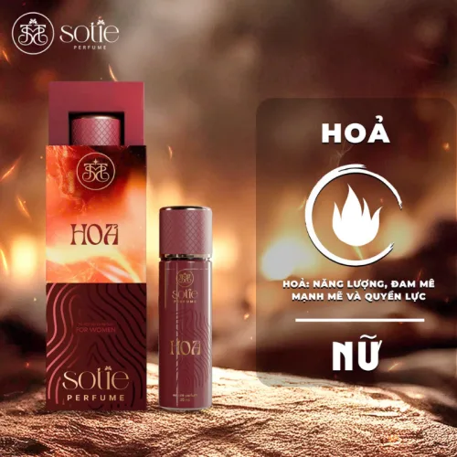 Nước Hoa Nữ Phong Thủy Mệnh Hỏa Sotie Perfume 20ml - Mùi Thơm Cuốn Hút Sang Trọng