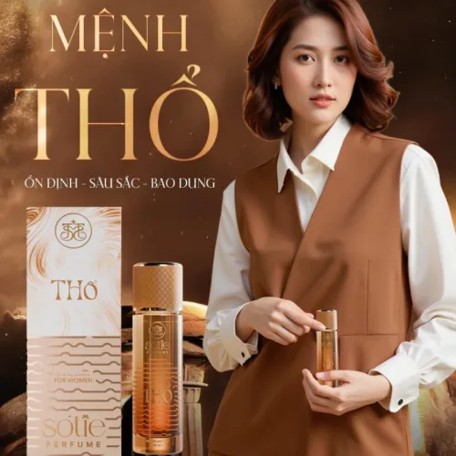 Nước Hoa Nữ Phong Thủy Mệnh Thổ Sotie Perfume 20ml - Mùi Thơm Nữ Tính Sang Trọng