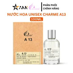 Nước Hoa Unisex Charme A13 100ml - Hương Thơm Tươi Mát Sang Trọng