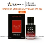 Nước Hoa Unisex Kat Kev Parfume Gulity Back 40ml - Hương Thơm Thanh Mát Tươi Mới