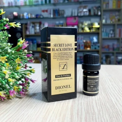 Nước Hoa Vùng Kín Dionel Màu Đen Secret Love Black Edition 5ml