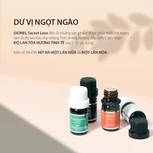 Nước Hoa Vùng Kín Dionel Màu Đen Secret Love Black Edition 5ml
