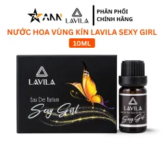 Nước Hoa Vùng Kín Lavila Sexy Men 10ml Màu Đen - Nước Hoa Lavila Sexy Girl Hương Thơm Huyền Bí Sang Trọng