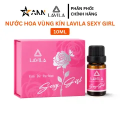 Nước Hoa Vùng Kín Lavila Sexy Men 10ml Màu Hồng - Nước Hoa Lavila Sexy Girl Hương Thơm Ngọt Ngào Dịu Nhẹ