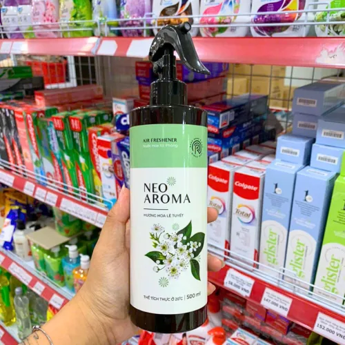 Nước Hoa Xịt Phòng Neo Aroma Hương Hoa Lê Tuyết 500ml - Nước Xịt Phòng Neo Aroma