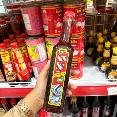 Nước Mắm Cá Cơm CHIN-SU Chai Nhỏ 500ml