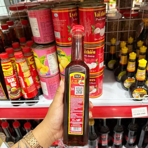 Nước Mắm Cá Cơm CHIN-SU Chai Nhỏ 500ml